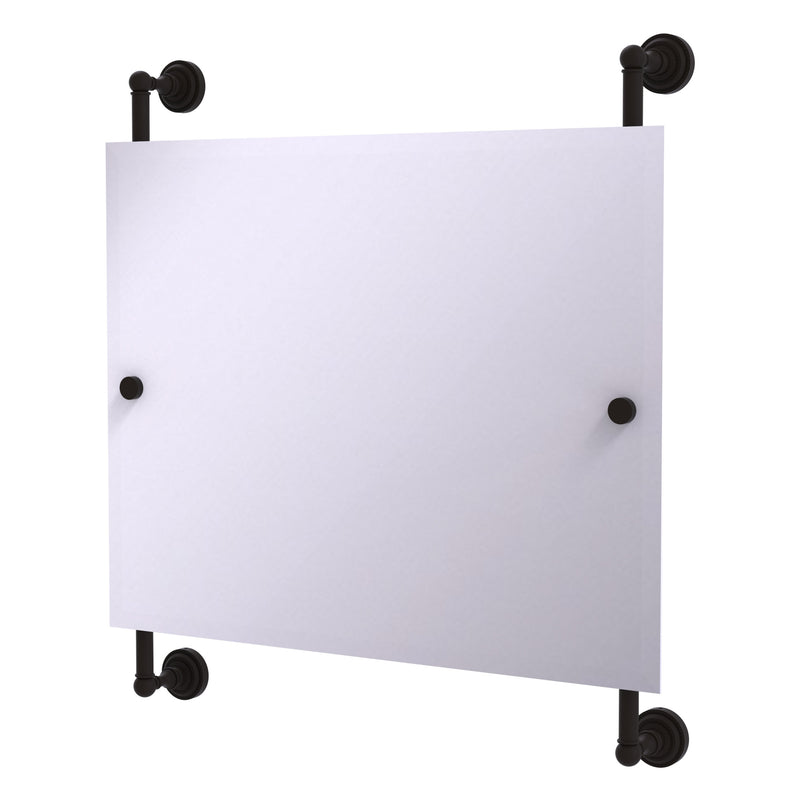 Dottingham Landscape Rectangular Frameless Rail Mounted Mirror