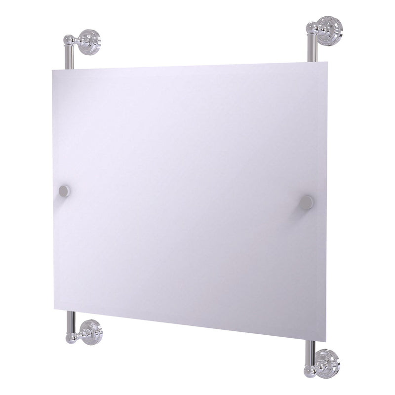 Dottingham Landscape Rectangular Frameless Rail Mounted Mirror