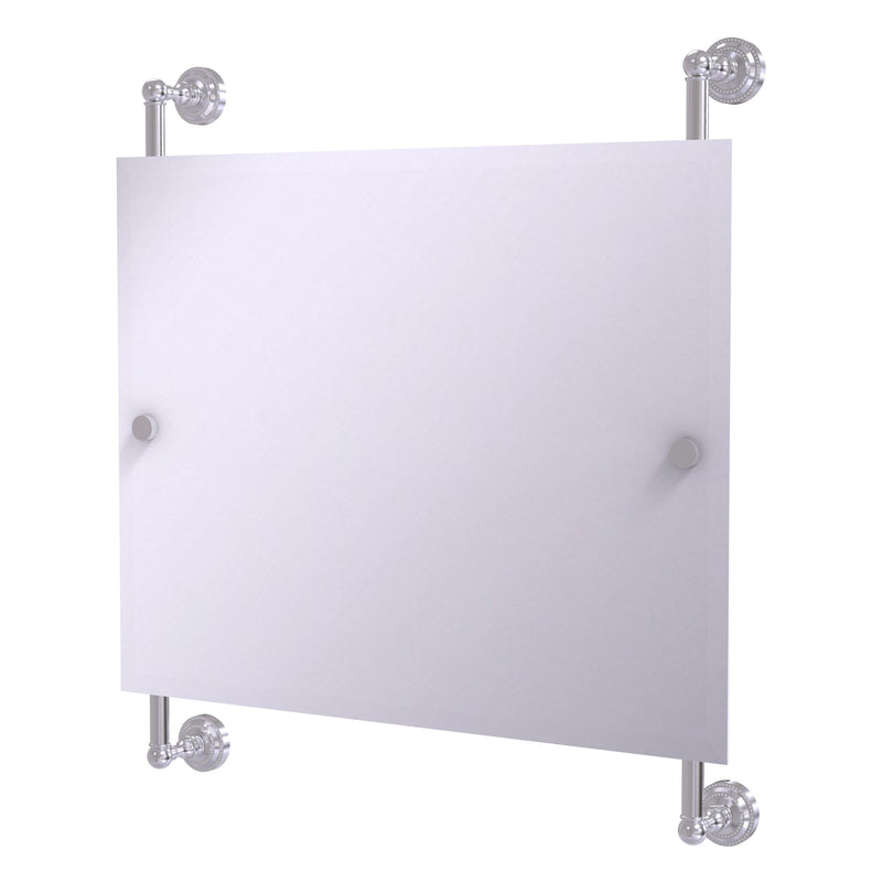 Dottingham Landscape Rectangular Frameless Rail Mounted Mirror