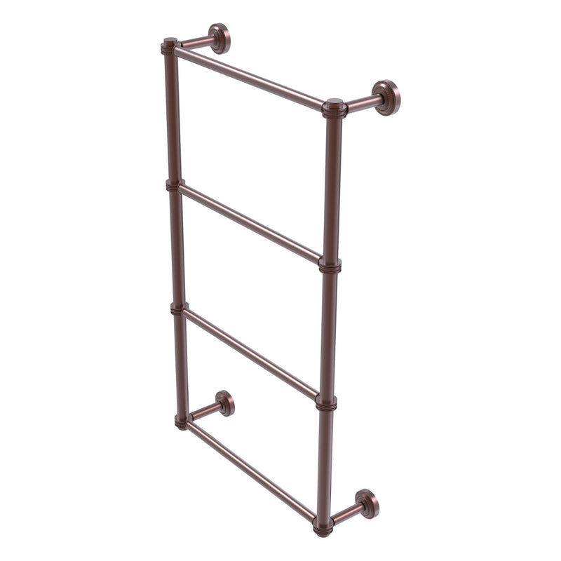 Dottingham Collection 4 Tier Ladder Towel Bar with Dotted Accents