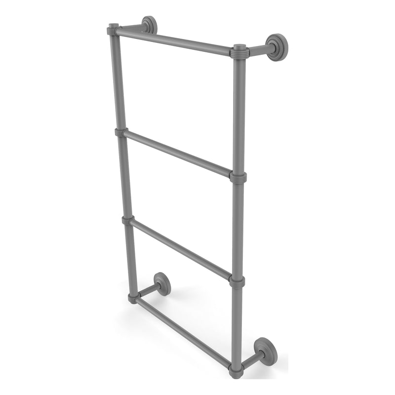 Dottingham Collection 4 Tier Ladder Towel Bar with Grooved Accents