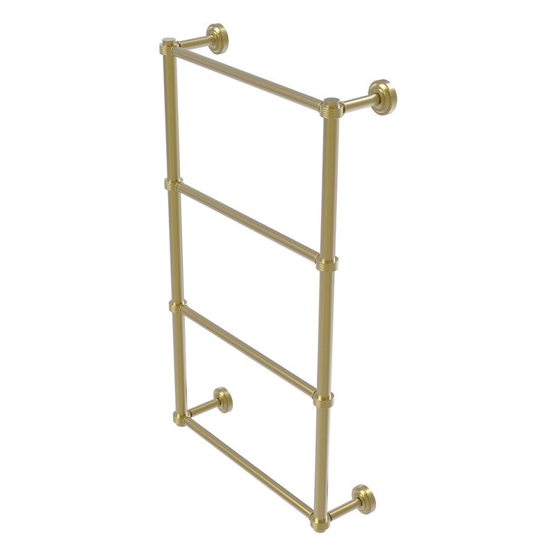 Dottingham Collection 4 Tier Ladder Towel Bar with Grooved Accents