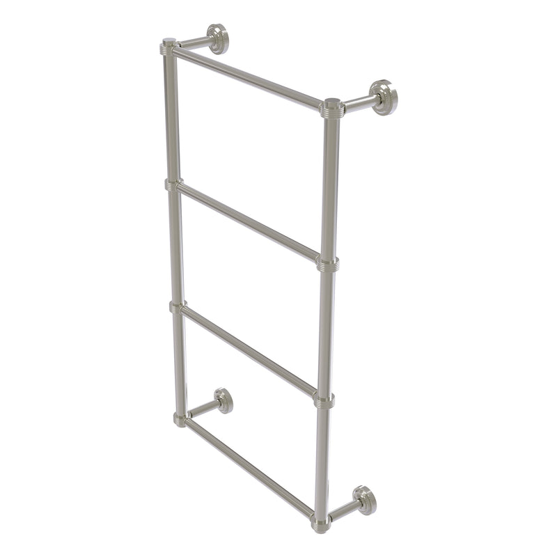 Dottingham Collection 4 Tier Ladder Towel Bar with Grooved Accents