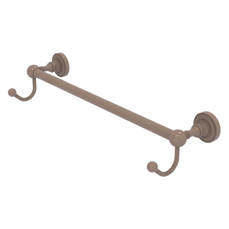 Dottingham Collection Towel Bar with Integrated Hooks