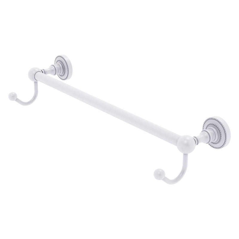 Dottingham Collection Towel Bar with Integrated Hooks