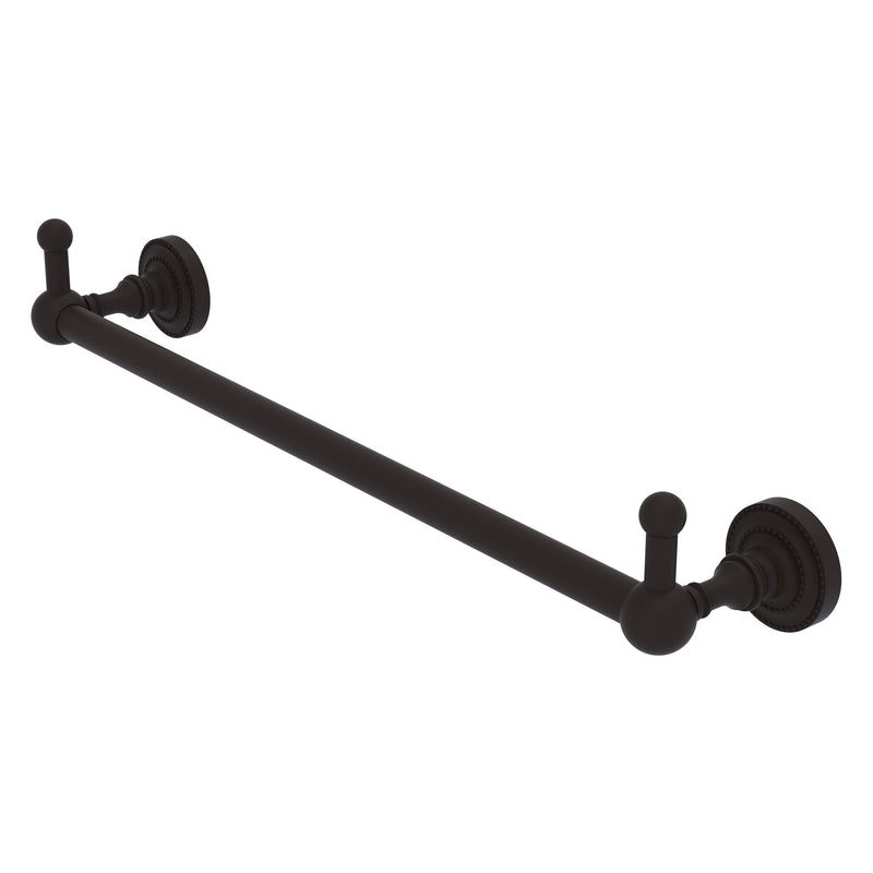 Dottingham Collection Towel Bar with Integrated Hooks