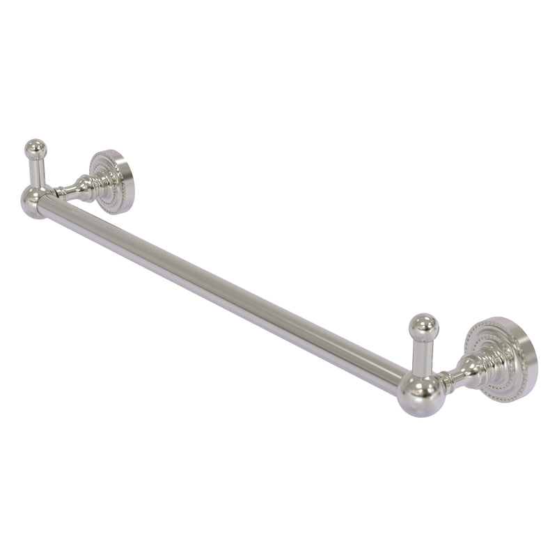 Dottingham Collection Towel Bar with Integrated Hooks