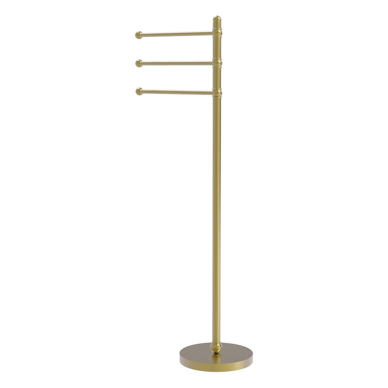 49 Inch Towel Stand with 3 Pivoting Arms