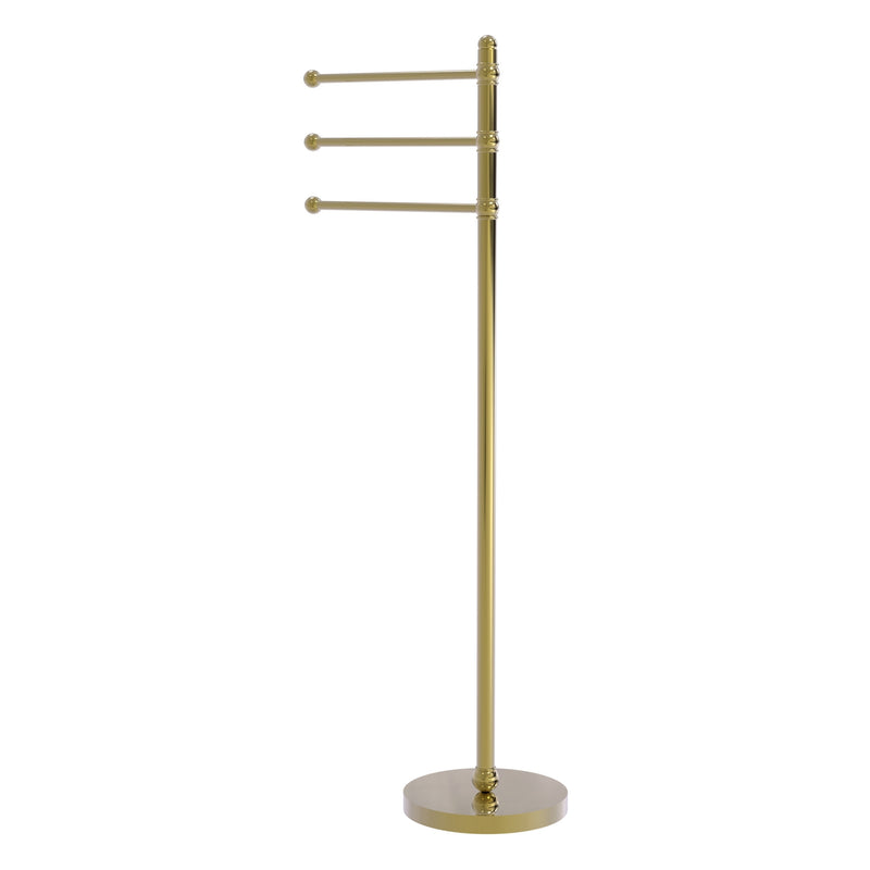 49 Inch Towel Stand with 3 Pivoting Arms