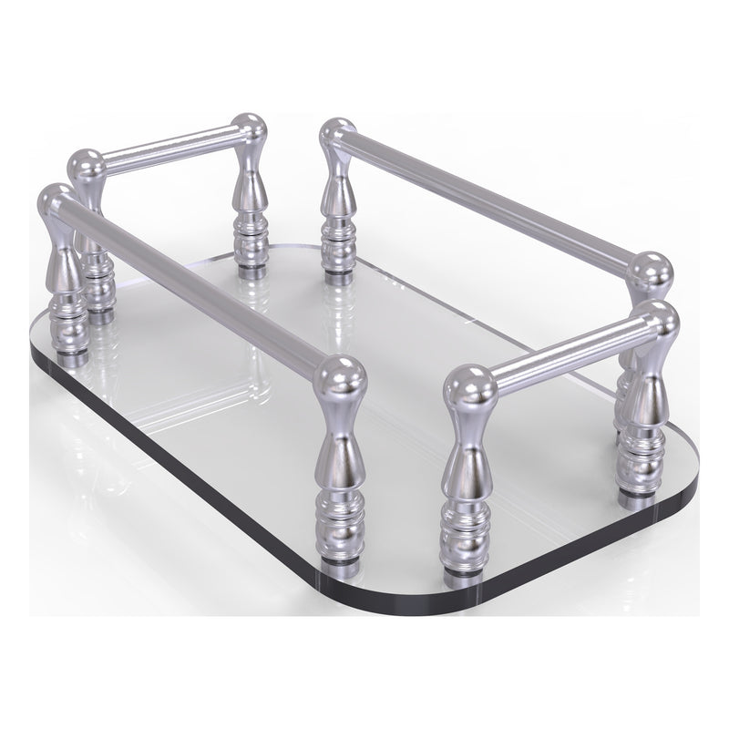 Vanity Top Glass Guest Towel Tray