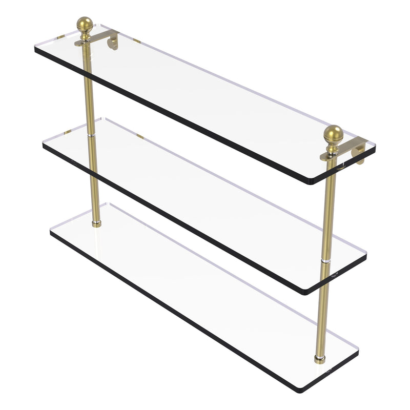 Mambo Collection Triple Tiered Glass Shelf