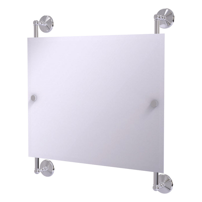 Monte Carlo Landscape Rectangular Frameless Rail Mounted Mirror