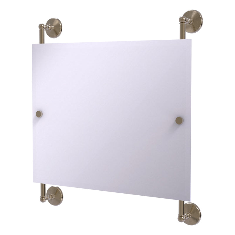 Monte Carlo Landscape Rectangular Frameless Rail Mounted Mirror