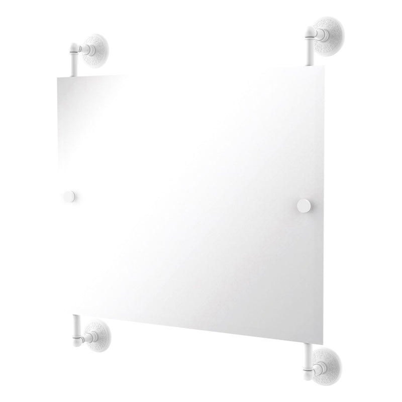 Monte Carlo Landscape Rectangular Frameless Rail Mounted Mirror