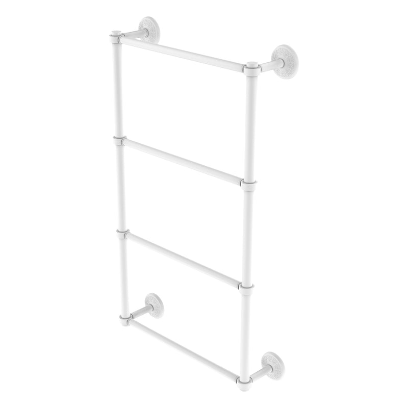 Monte Carlo Collection 4 Tier Ladder Towel Bar with Smooth Accents