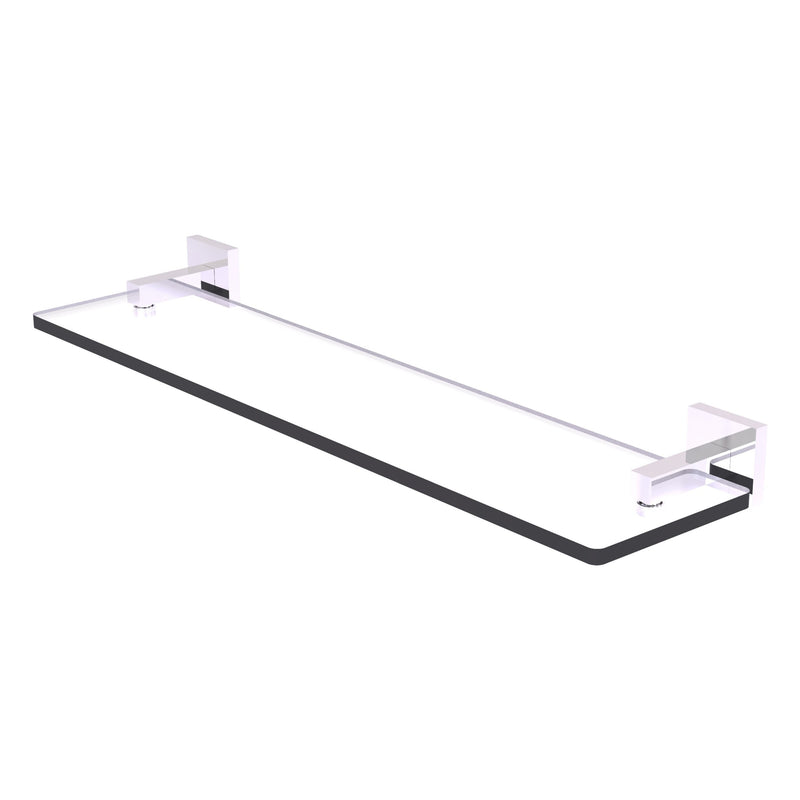 Montero Collection Glass Vanity Shelf with Beveled Edges