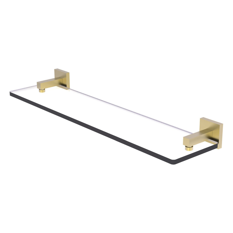 Montero Collection Glass Vanity Shelf with Beveled Edges