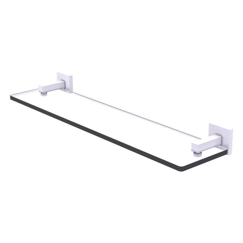 Montero Collection Glass Vanity Shelf with Beveled Edges