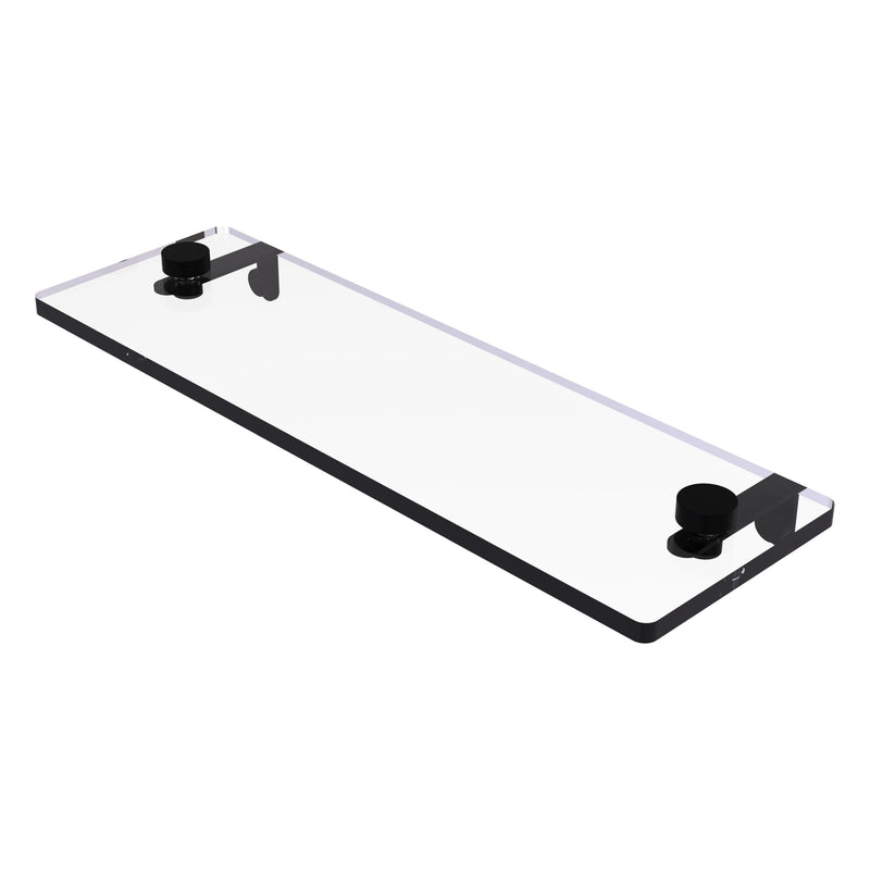 Glass Vanity Shelf with Beveled Edges