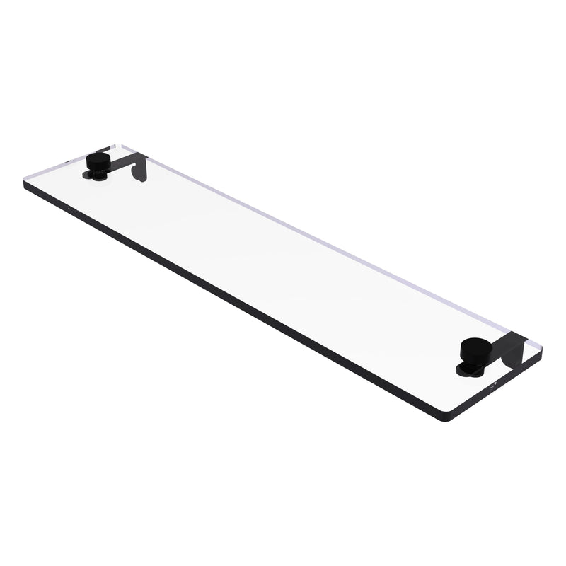 Glass Vanity Shelf with Beveled Edges