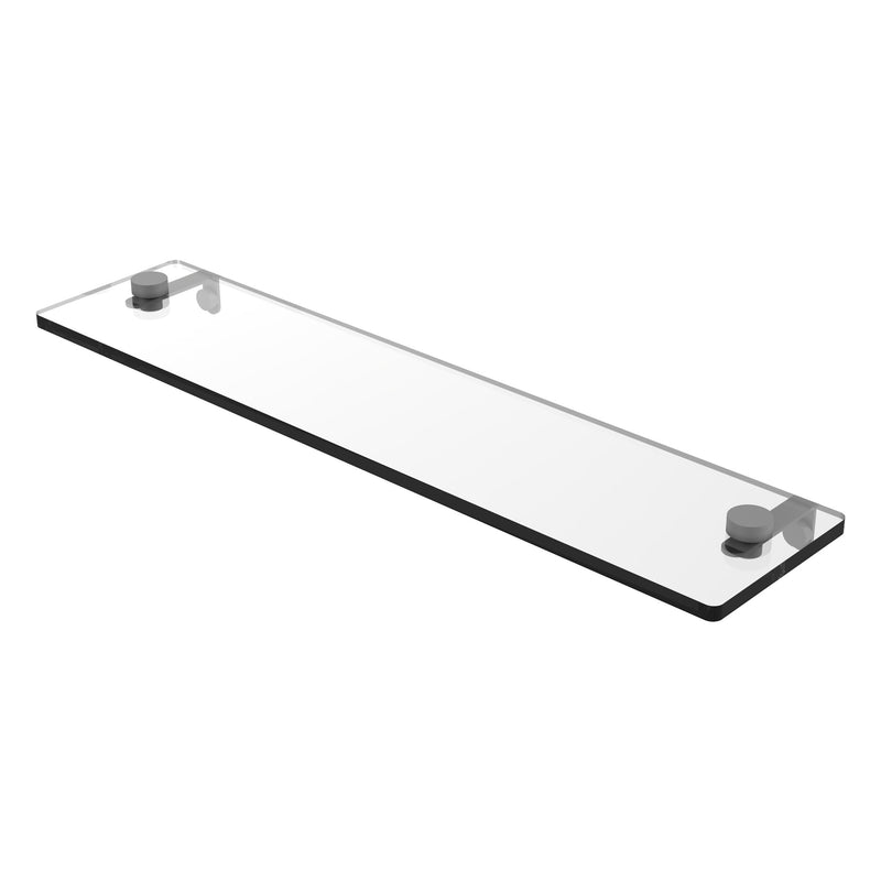 Glass Vanity Shelf with Beveled Edges