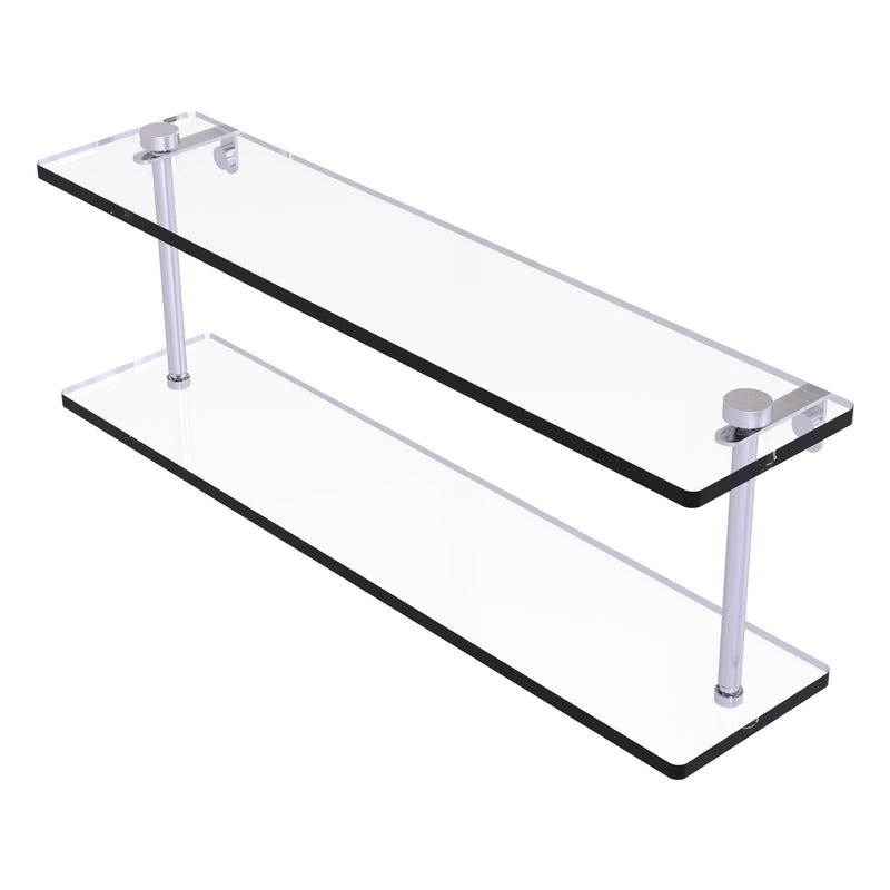 Two Tiered Glass Shelf