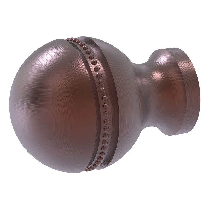 1 Inch Beaded Cabinet Knob