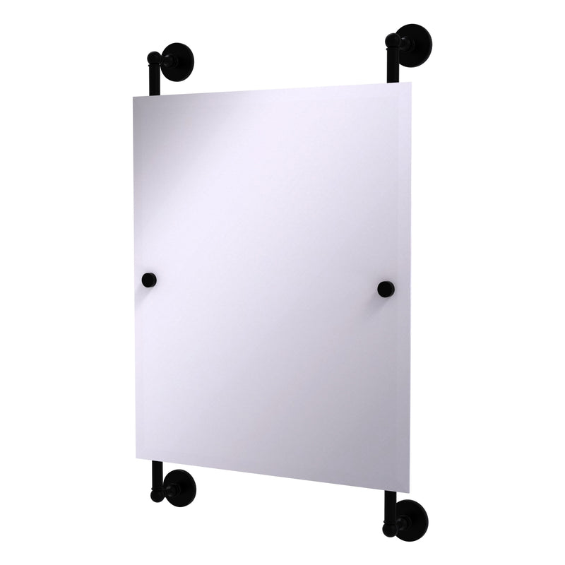 Prestige Skyline Collection Rectangular Frameless Rail Mounted Mirror