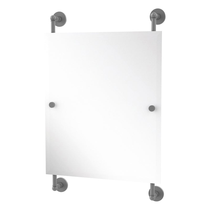 Prestige Skyline Collection Rectangular Frameless Rail Mounted Mirror