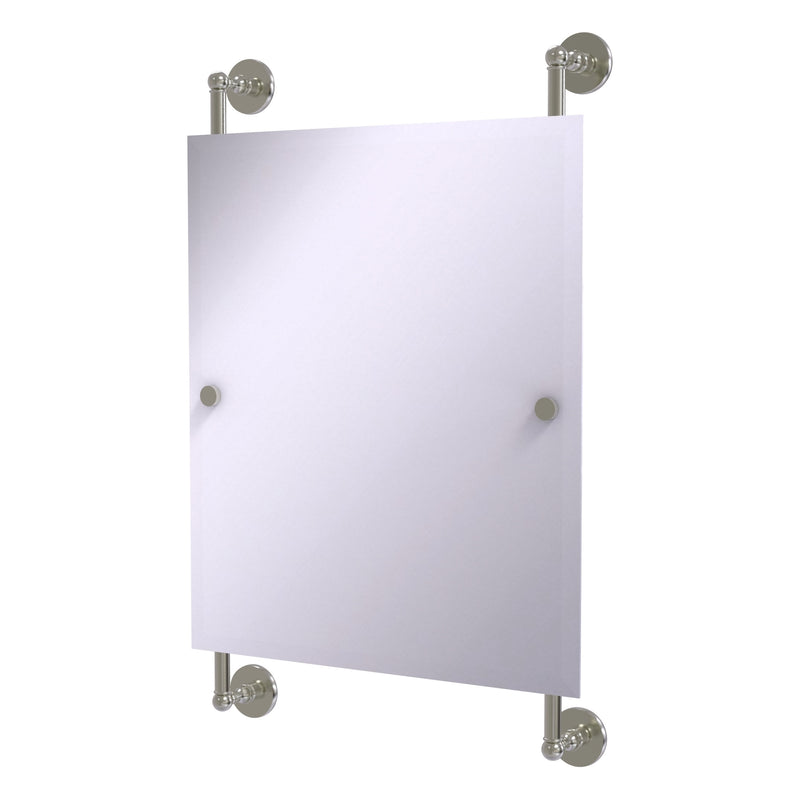 Prestige Skyline Collection Rectangular Frameless Rail Mounted Mirror