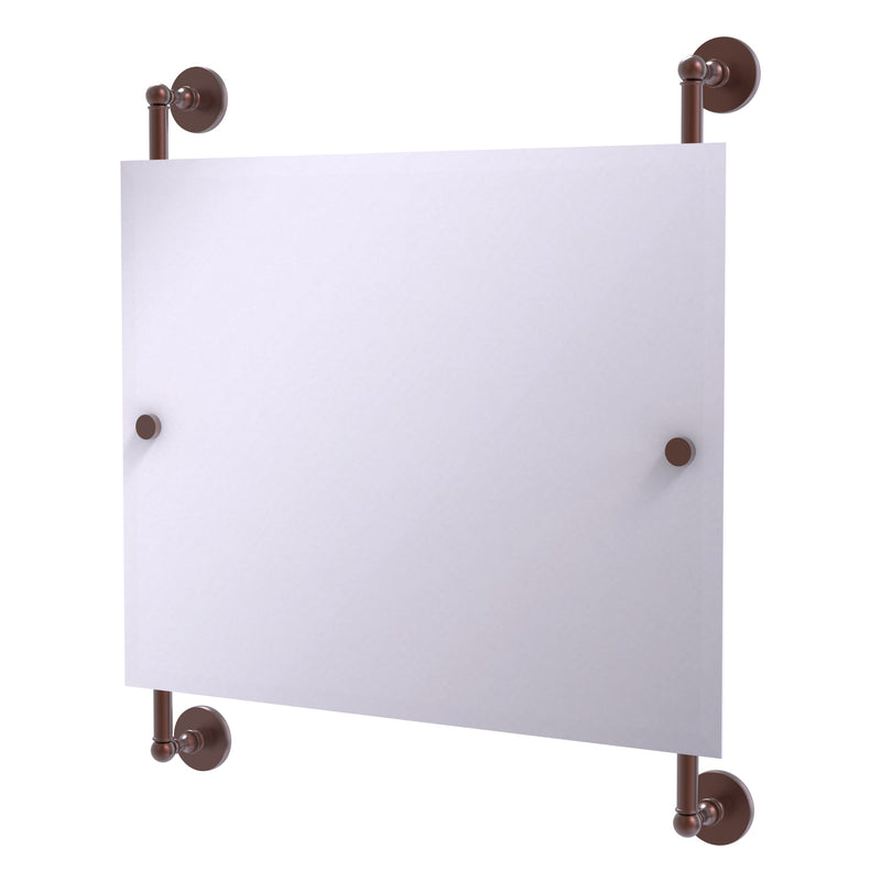 Prestige Skyline Landscape Rectangular Frameless Rail Mounted Mirror