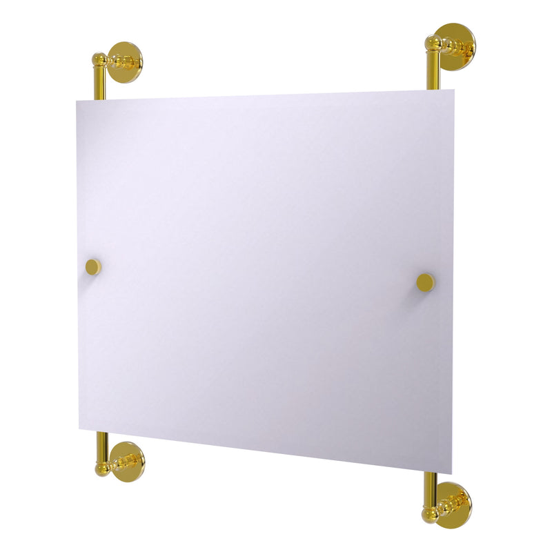 Prestige Skyline Landscape Rectangular Frameless Rail Mounted Mirror