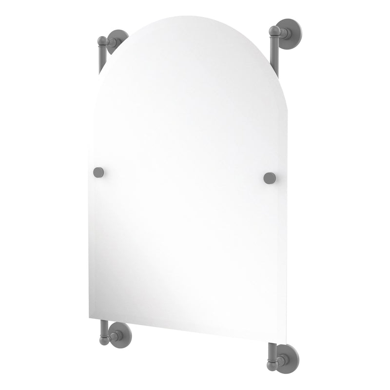 Prestige Skyline Collection Arched Top Frameless Rail Mounted Mirror