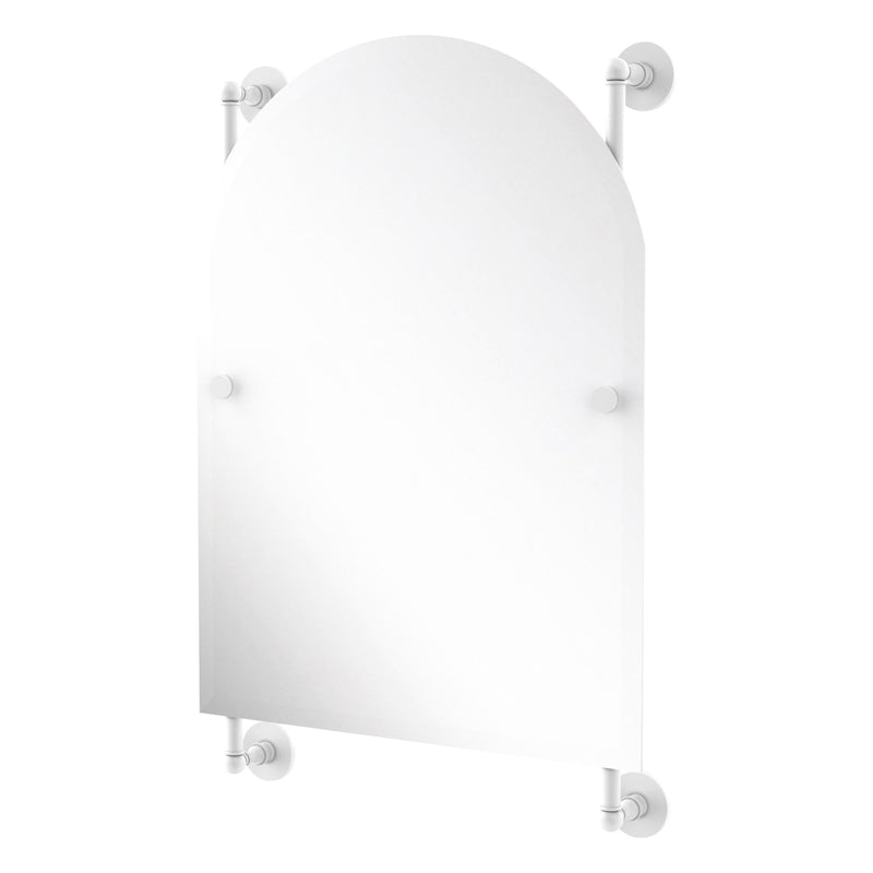 Prestige Skyline Collection Arched Top Frameless Rail Mounted Mirror