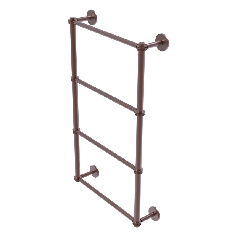 Prestige Skyline Collection 4 Tier Ladder Towel Bar with Dotted Accents