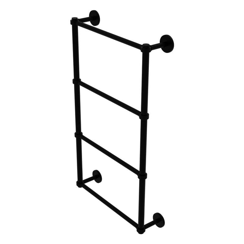 Prestige Skyline Collection 4 Tier Ladder Towel Bar with Grooved Accents