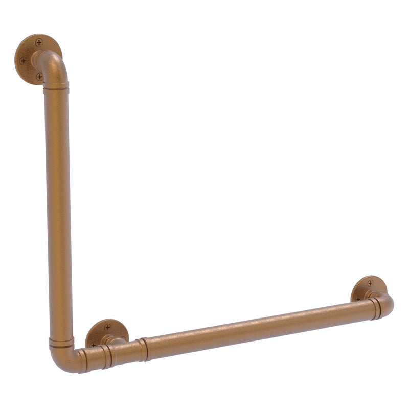 Pipeline 90 Degree Grab Bar Left Hand - 24x30 inch