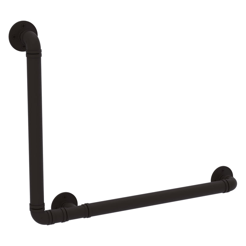 Pipeline 90 Degree Grab Bar Left Hand - 24x30 inch