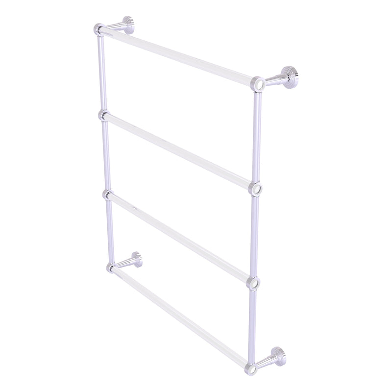 Pacific Beach Collection 4 Tier Ladder Towel Bar with Smooth Accents