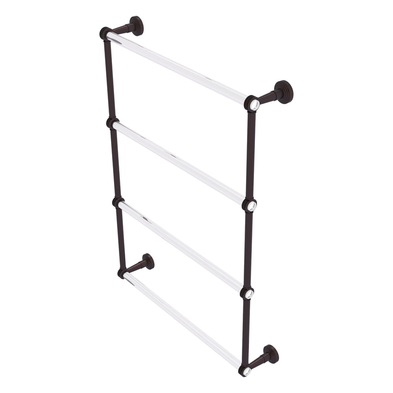 Pacific Beach Collection 4 Tier Ladder Towel Bar with Dotted Accents