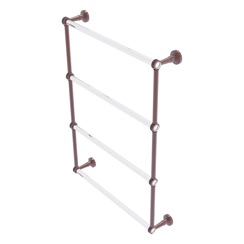 Pacific Beach Collection 4 Tier Ladder Towel Bar with Dotted Accents