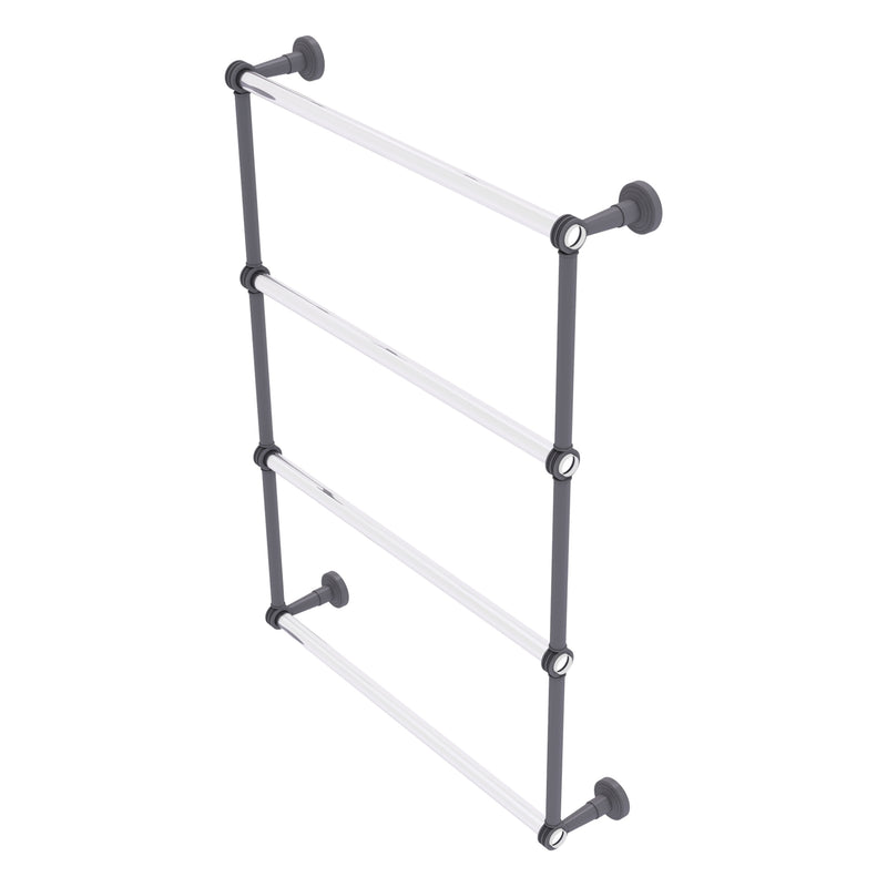 Pacific Beach Collection 4 Tier Ladder Towel Bar with Dotted Accents