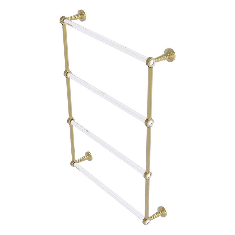 Pacific Beach Collection 4 Tier Ladder Towel Bar with Dotted Accents