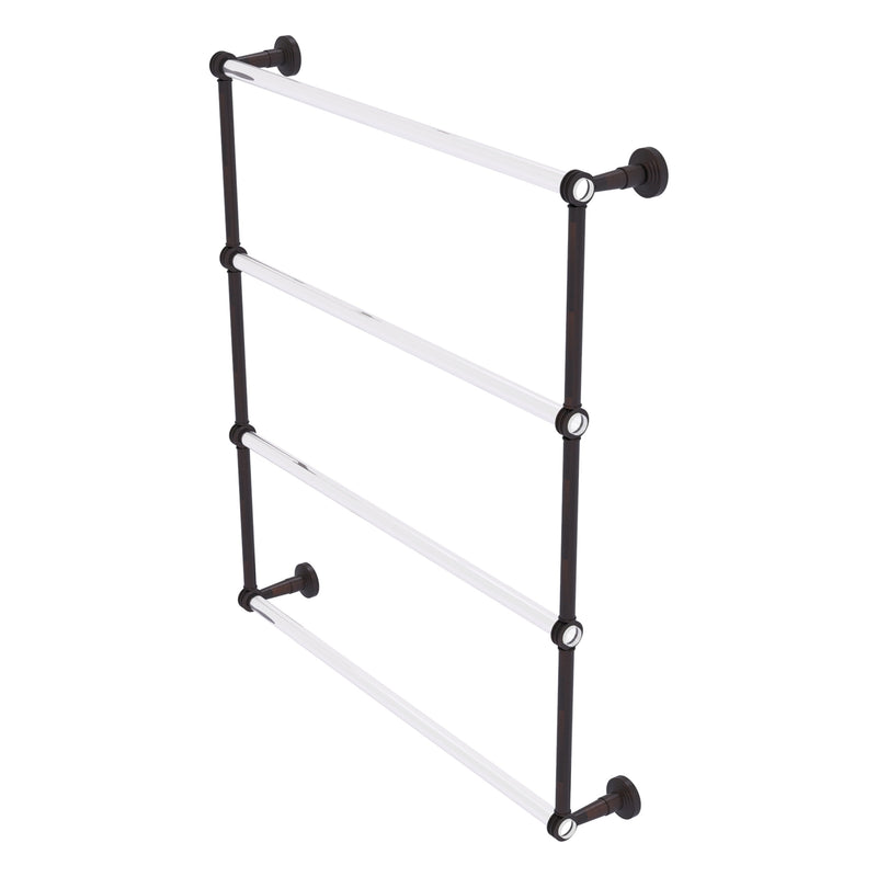 Pacific Beach Collection 4 Tier Ladder Towel Bar with Dotted Accents