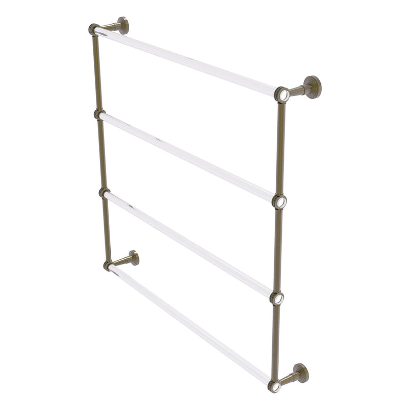 Pacific Beach Collection 4 Tier Ladder Towel Bar with Dotted Accents