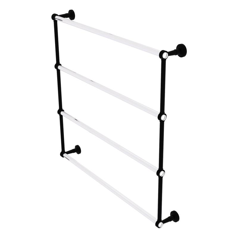 Pacific Beach Collection 4 Tier Ladder Towel Bar with Dotted Accents