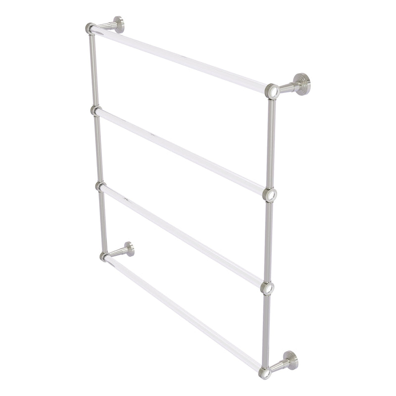 Pacific Beach Collection 4 Tier Ladder Towel Bar with Dotted Accents