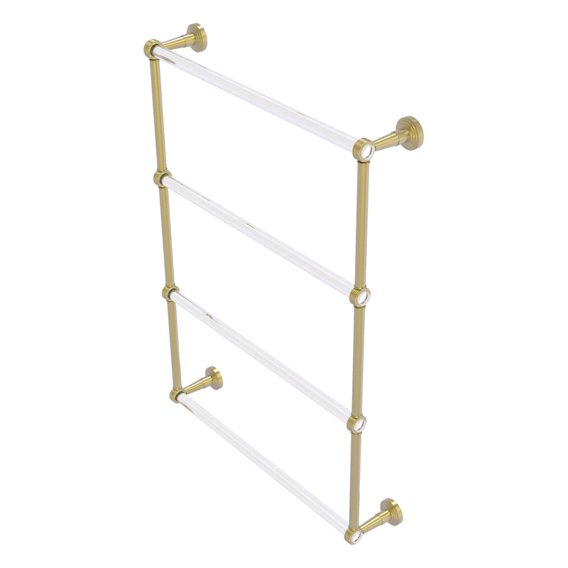 Pacific Beach Collection 4 Tier Ladder Towel Bar with Grooved Accents