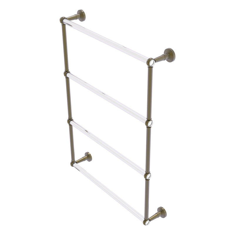 Pacific Beach Collection 4 Tier Ladder Towel Bar with Twisted Accents