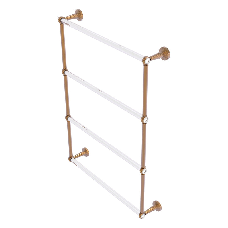 Pacific Beach Collection 4 Tier Ladder Towel Bar with Twisted Accents